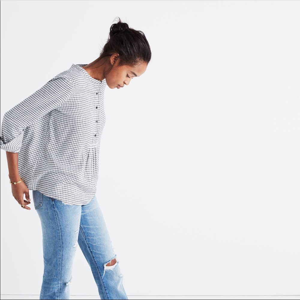 Madewell plaid shirt